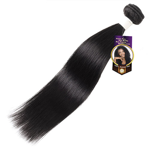 Maak leven Verlichten rooster Peruaanse Steil Haar Bundels Natuurlijke Kleur Remy Haar Weave Bundels 100%  Human Hair Extensions 8-28 inch Kan kopen 1/3/4 stks,Human hair weave