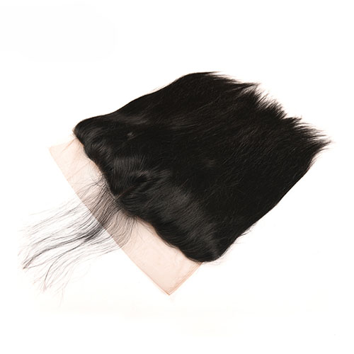 13x4 Braziliaanse Rechte Kant Frontale Sluiting Met Baby Haar Gratis Deel 8-20 ''niet Remy Haar Natuurlijke Zwarte